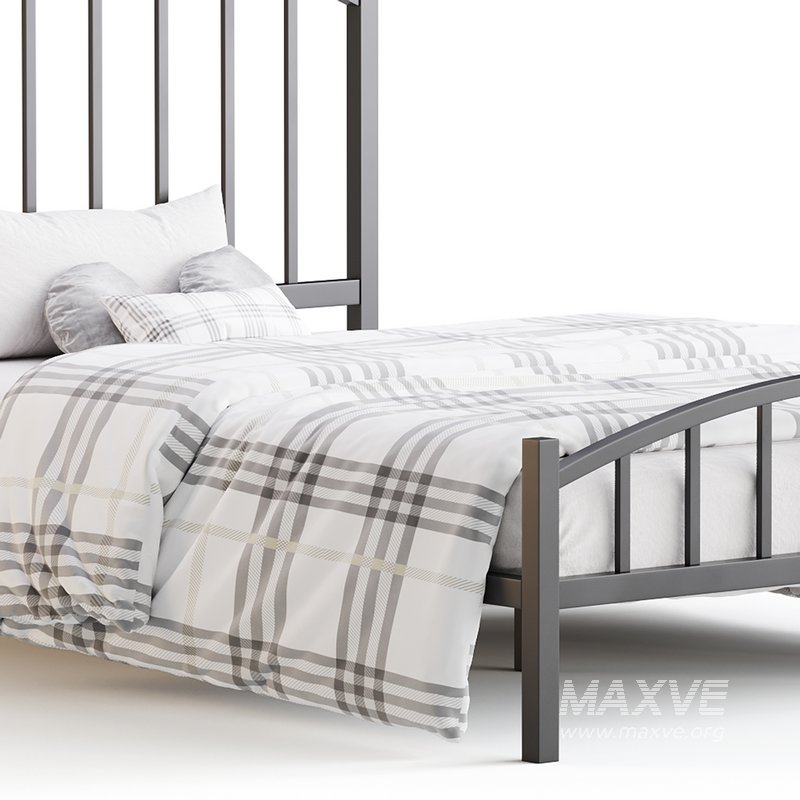 Rest Haven Hartford Metal Queen Platform Bed - Image 3