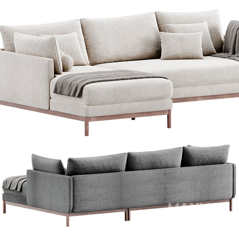 Hargrove Corner Sofa By West Elm - Image 2