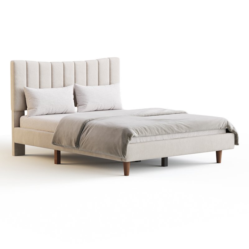 Aukfa Queen Upholstered Bed - Image 2