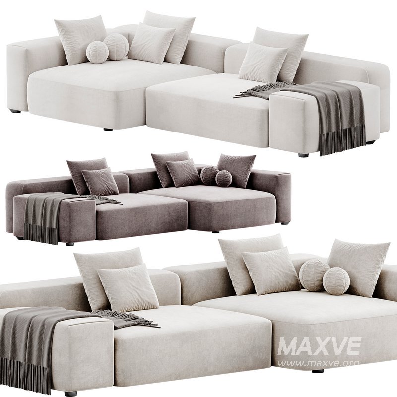 Pontone Sectional Sofa By Property Furniture - Image 2