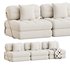 TALIA BOUCLE LOUNGE SOFA - Thumbnail 4
