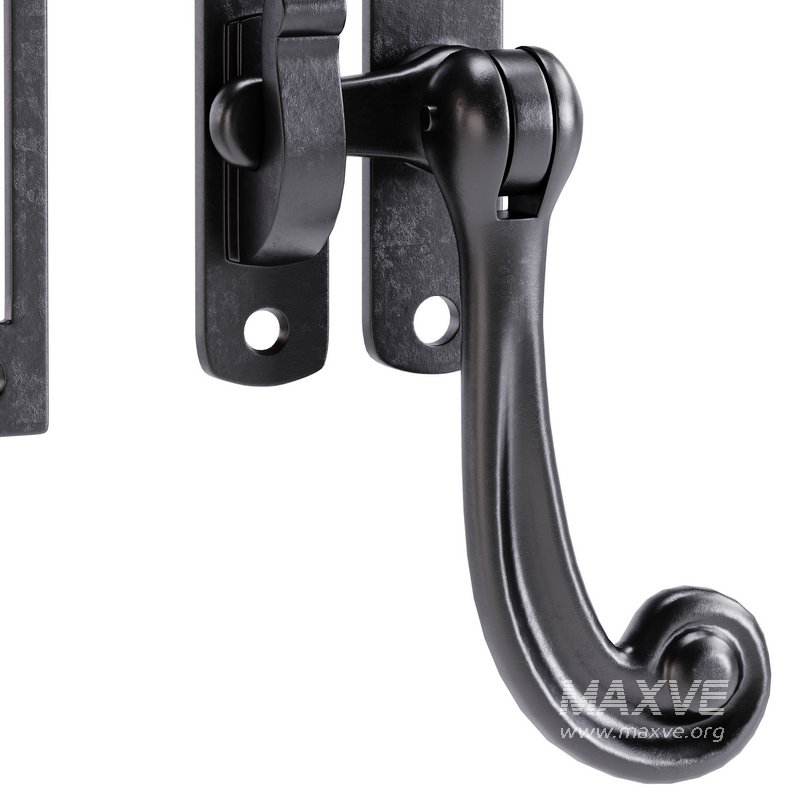 Black Window Sash Door Lock - Image 2