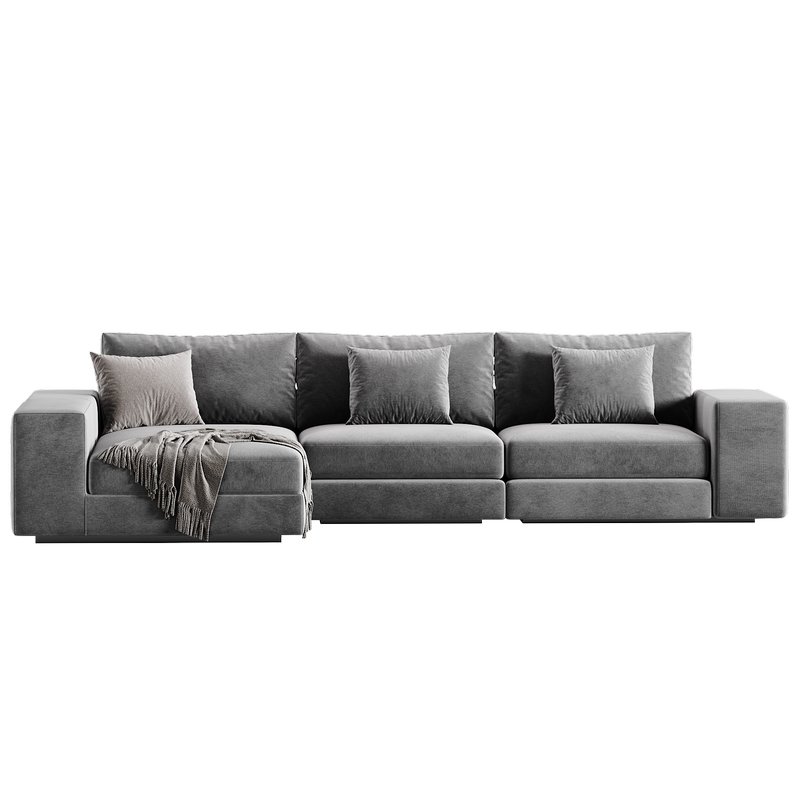 Sofa Vista Grande Lounge Sand By Eichholtz - Image 5