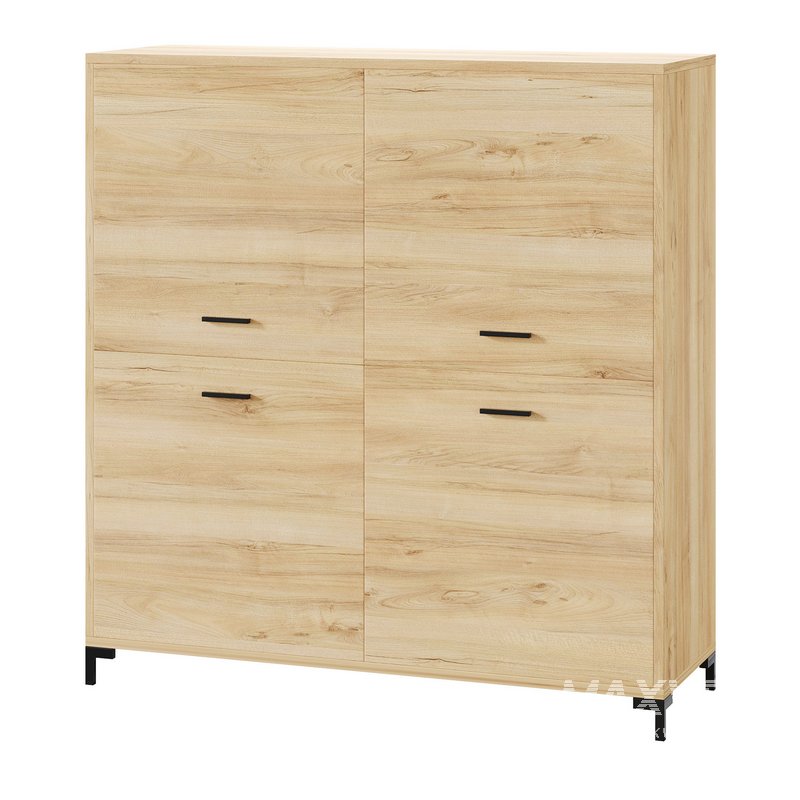 Cleveland-2 Wood White Cabinet - Image 3