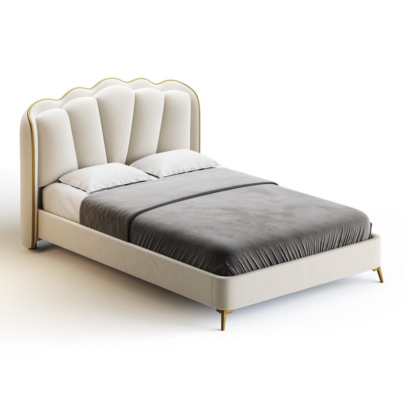 Living Room Use Sponge Padded Platform Bed - Image 3