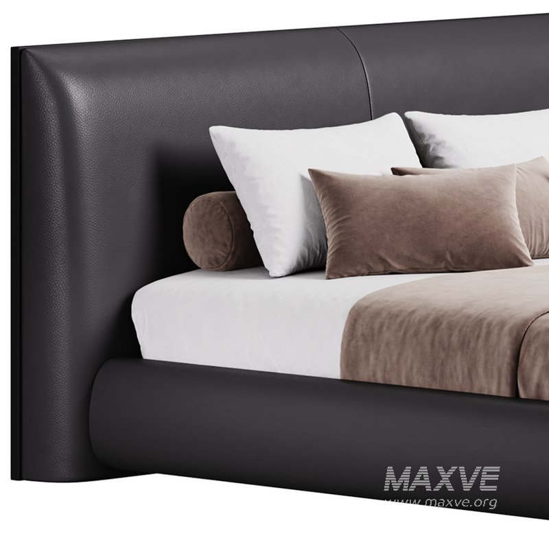 Bed Mid-Century Modern - Image 3