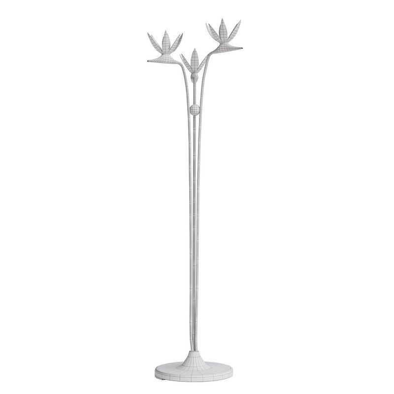 Paradiso Gold & Silver Floor Lamp - Image 3