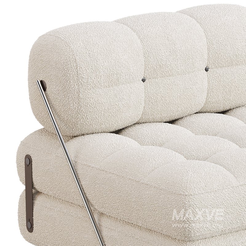 TALIA BOUCLE LOUNGE CHAIR - Image 3