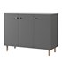 Hanna s Cabinet 2 Grey - Thumbnail 2