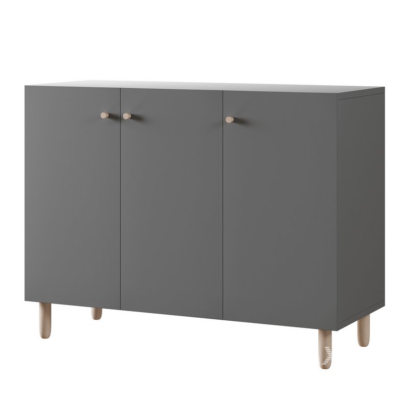 Hanna s Cabinet 2 Grey - Image 2