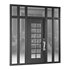 Modern entrance door 006 - Thumbnail 2