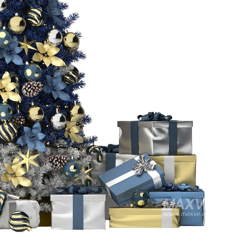 blue christmas tree - Image 2