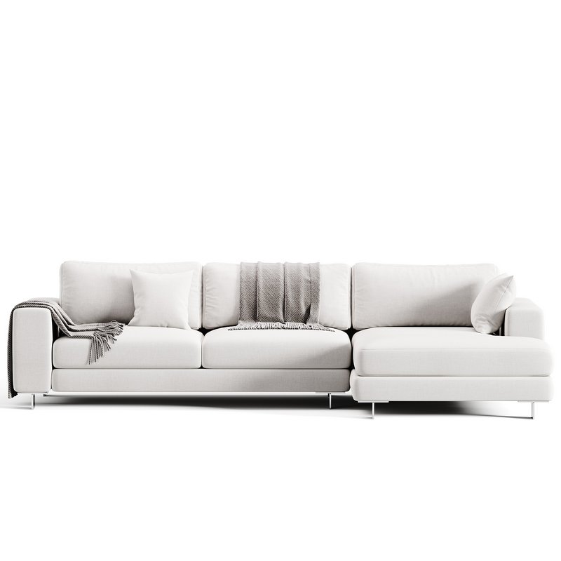 T TIME Sofa with chaise longue By Twils - Image 2