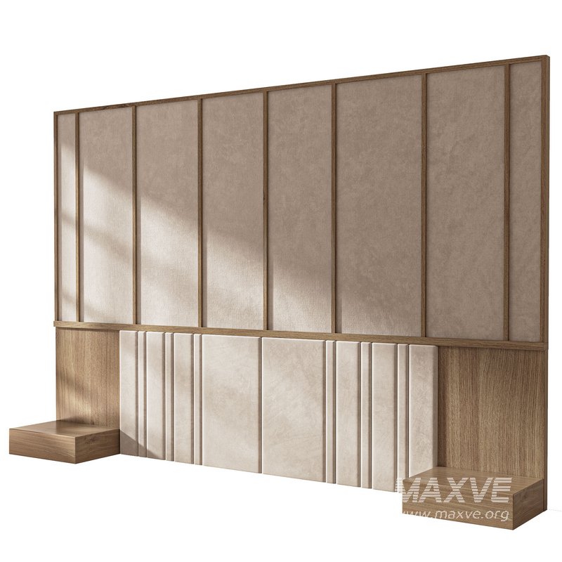 Decorative wall panel composition bedroom set 5 - Image 2