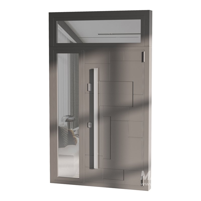 Modern entrance door 01 - Image 4