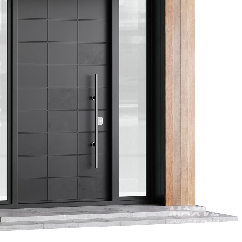 Modern entrance door 02 - Image 4