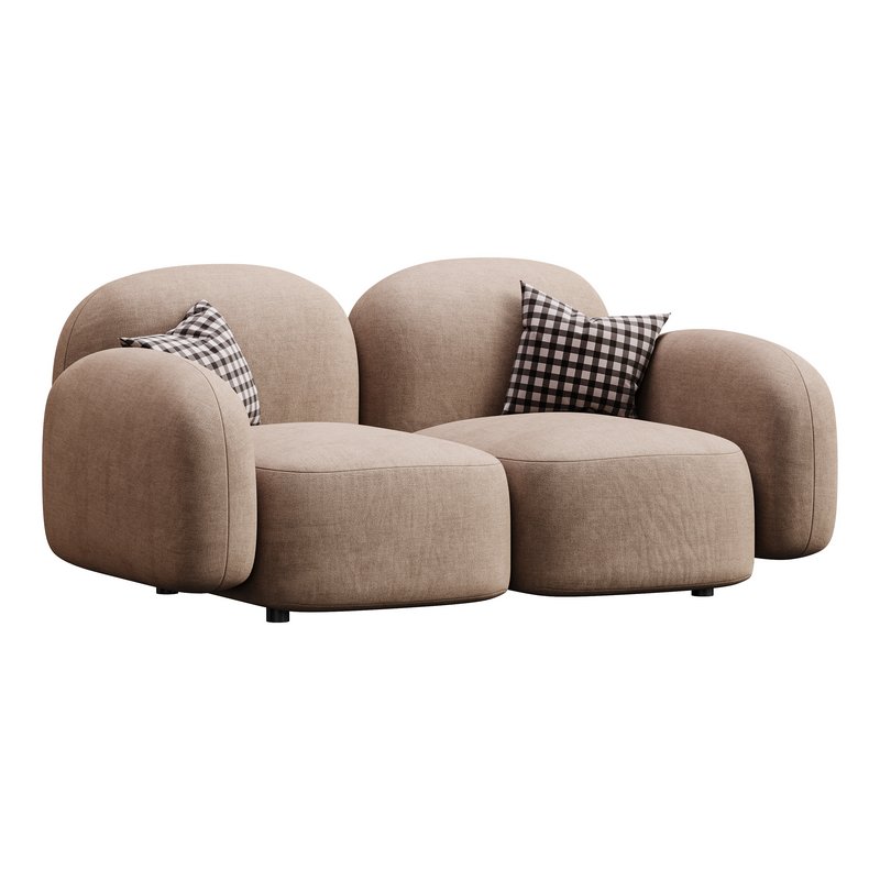 Modern Loveseat sofa - Image 3