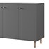 Hanna s Cabinet 2 Grey - Thumbnail 4