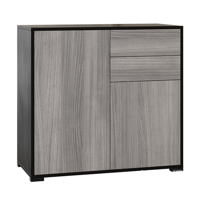HOMCOM High Gloss Buffet Black - Image 4