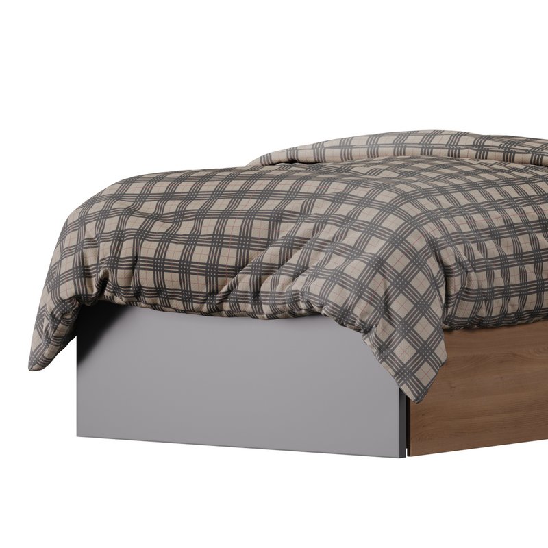 Penny Bed 2 90 White Plywood - Image 2