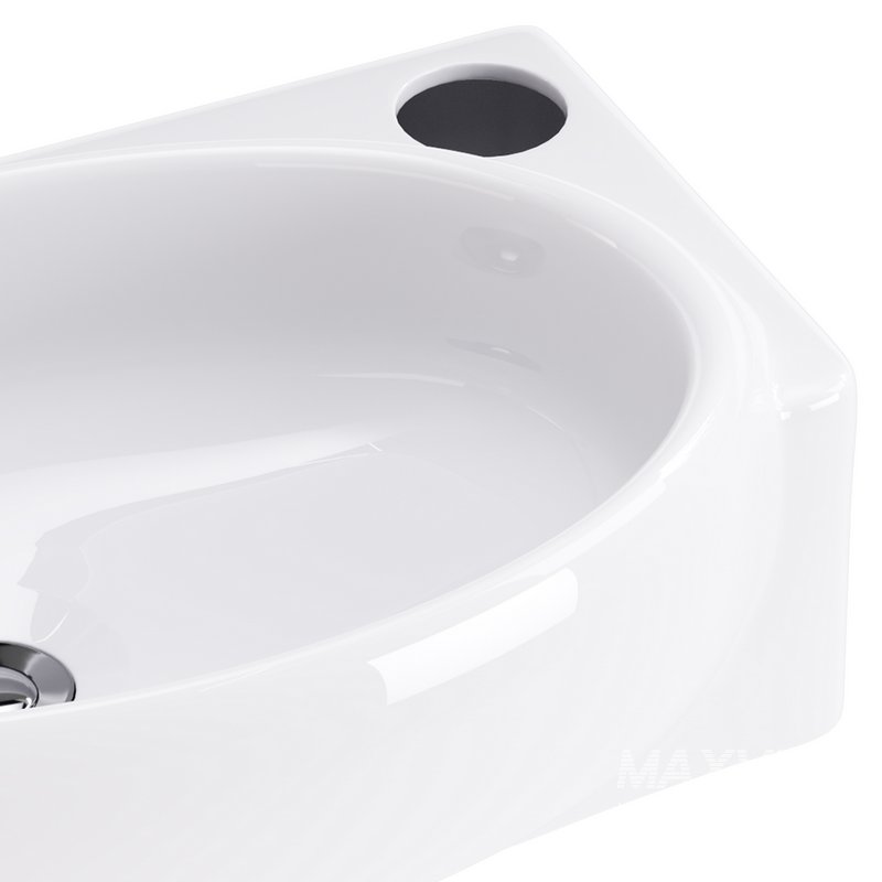 Corner Wall Mount Bathroom - Image 3