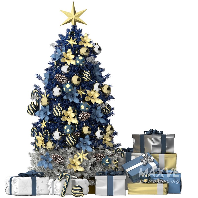 blue christmas tree - Image 4