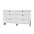 Modern Farmhouse 6-Drawer Dresser - Thumbnail 4