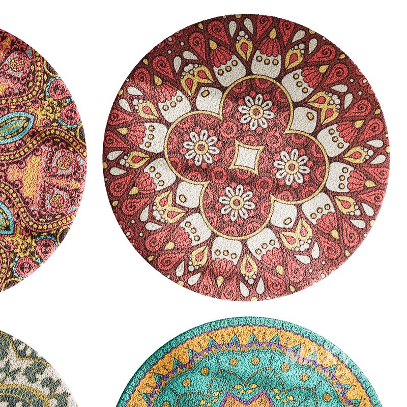round carpet 22 - Image 3