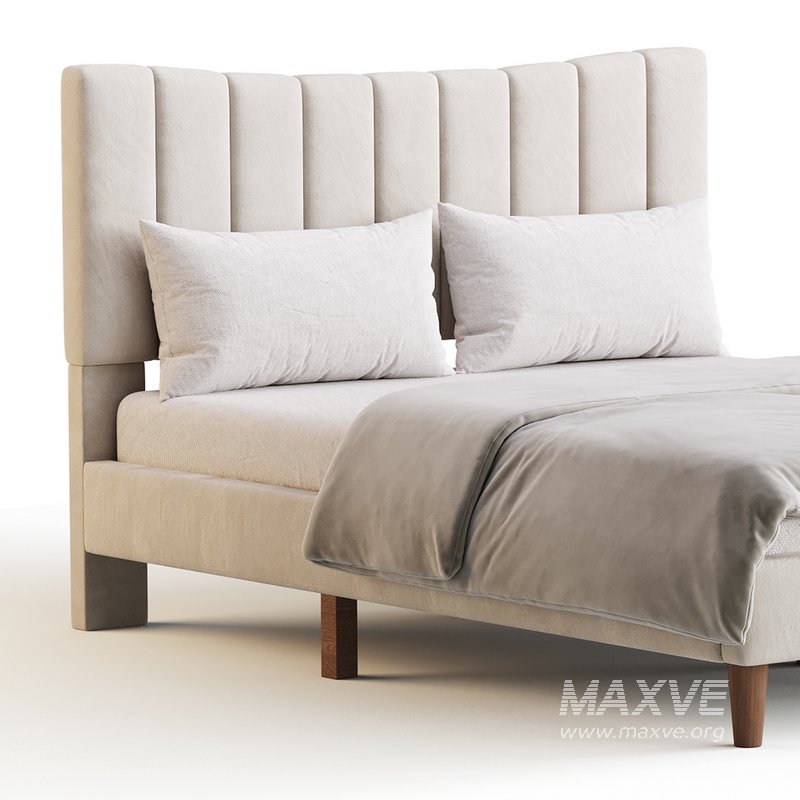 Aukfa Queen Upholstered Bed - Image 3