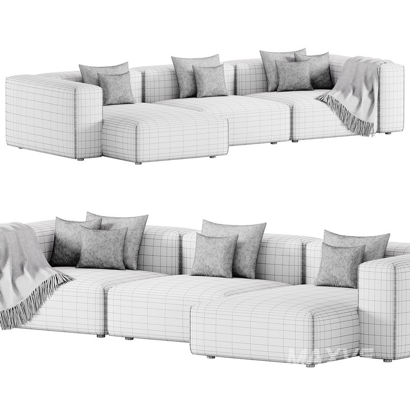 Spring Corner Sofa By Moroso - Image 4