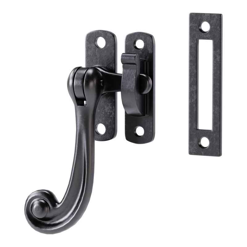 Black Window Sash Door Lock - Image 3