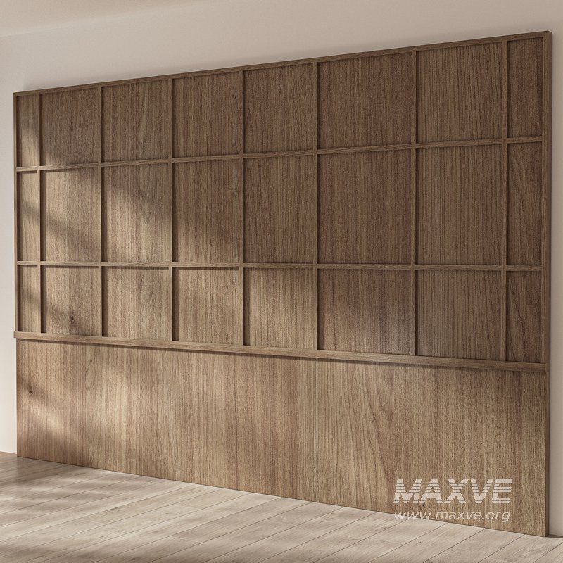 Decorative wall panel composition bedroom set 6 - Image 4