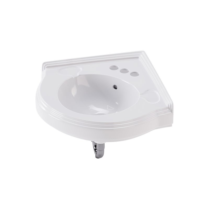 Bathroom Corner Sink White - Image 2