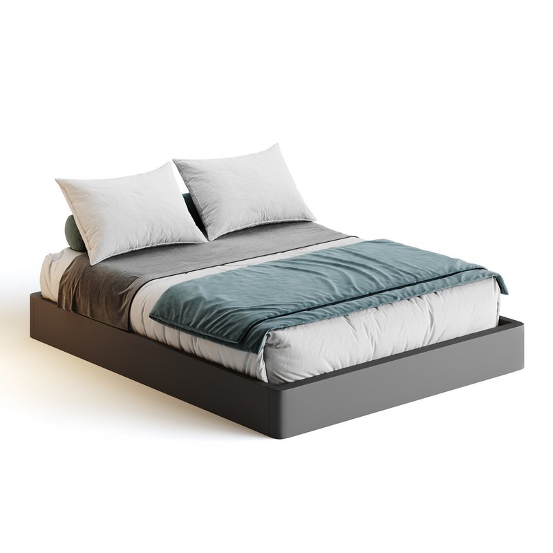 Grey Platform Bed - Image 4
