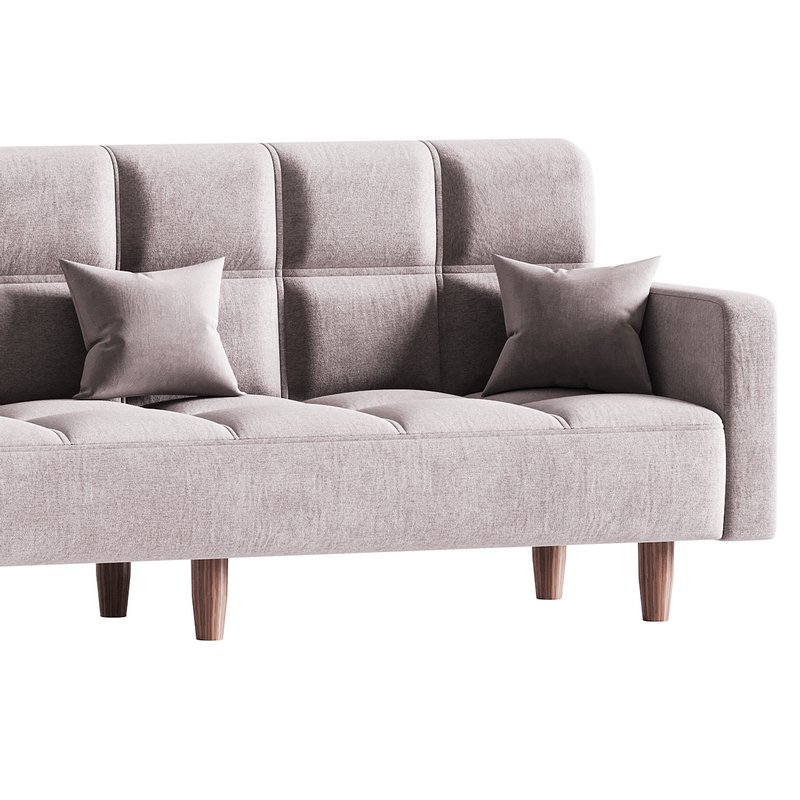 Modern 4-Seat Convertible Sofa - Image 4