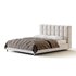 White-velvet-minimalist-bed - Thumbnail 2
