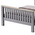 uhomepro Gray Full Size Bed - Thumbnail 2