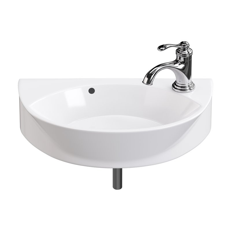 Small Wall Mount Sink for Bathroom - Image 3