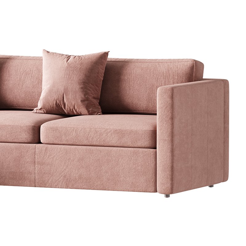 Harris Leather Sofa 3 - Image 4