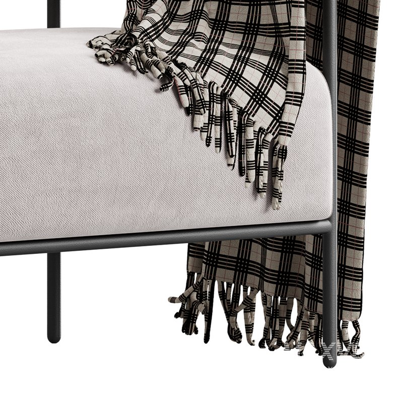 Fulbourn Rust Ochre Velvet Armchair - Image 3