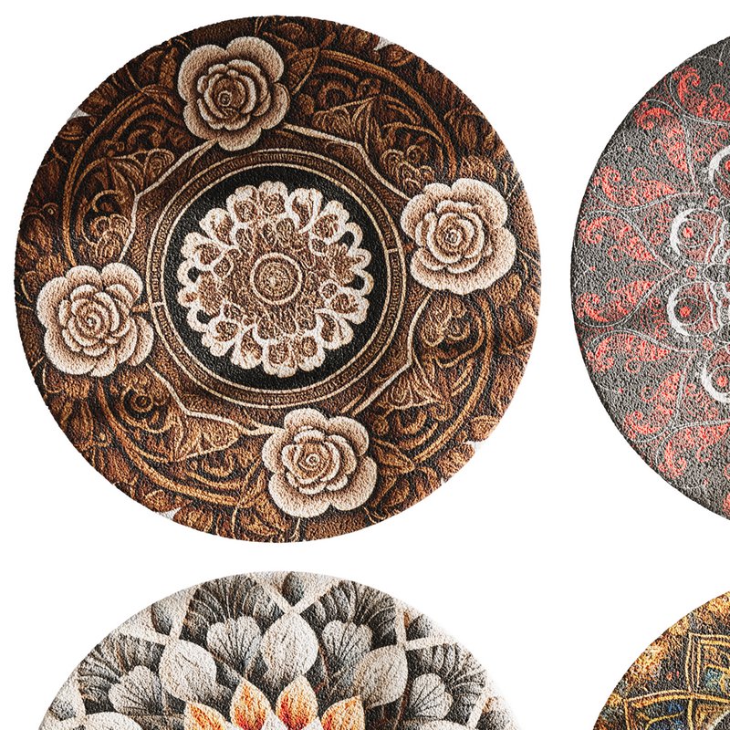 round carpet 14 - Image 3