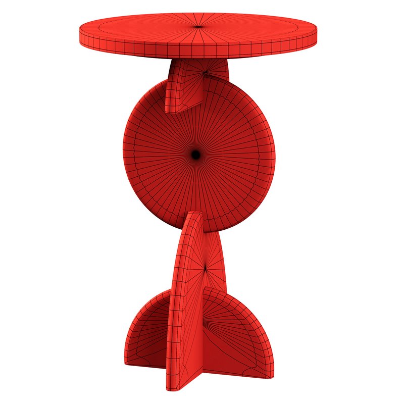 Warm Brown Mango Wood Side Table - Image 4