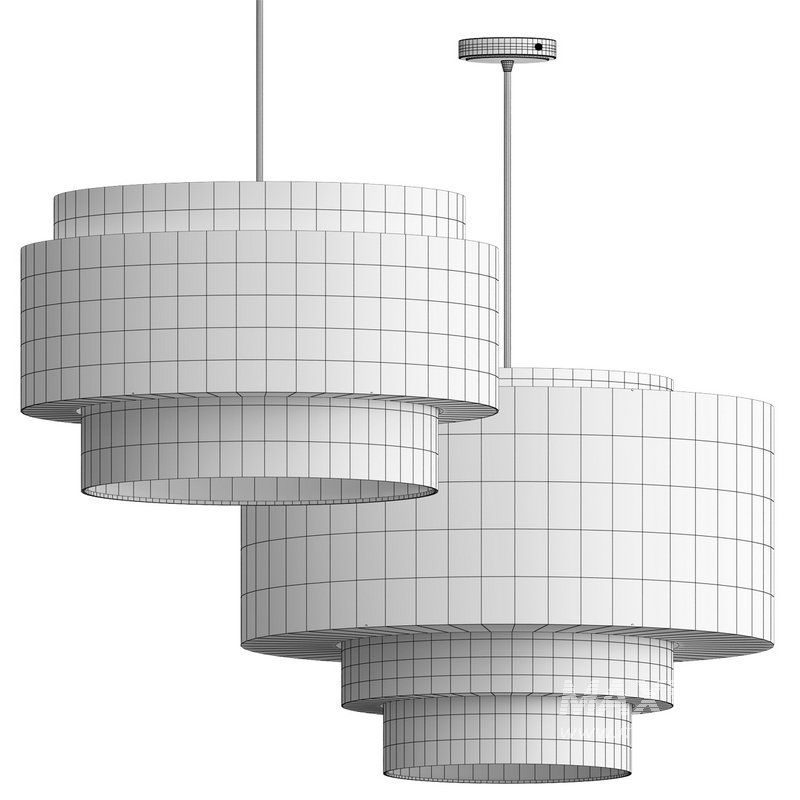 TIERED DRUM PENDANT - Image 3