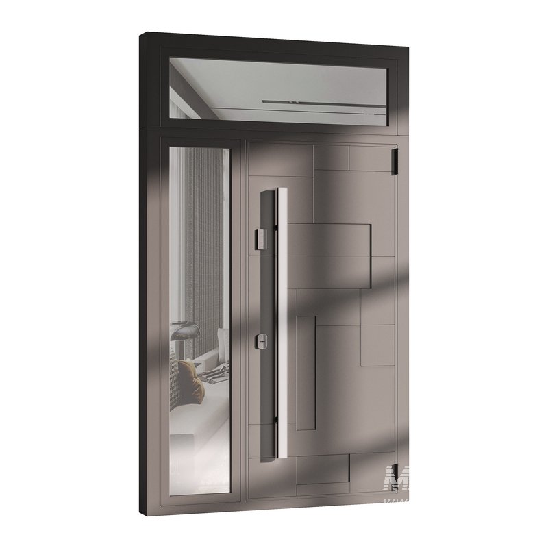 Modern entrance door 01 - Image 3