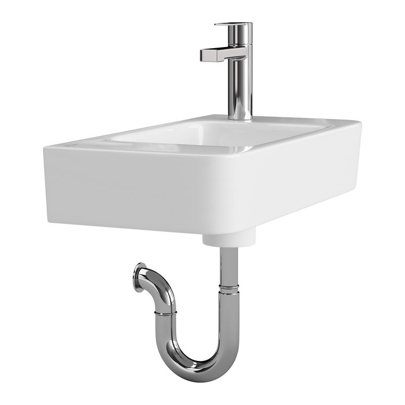Villeroy and Boch Novo Wide Cloakroom Basin - Image 3