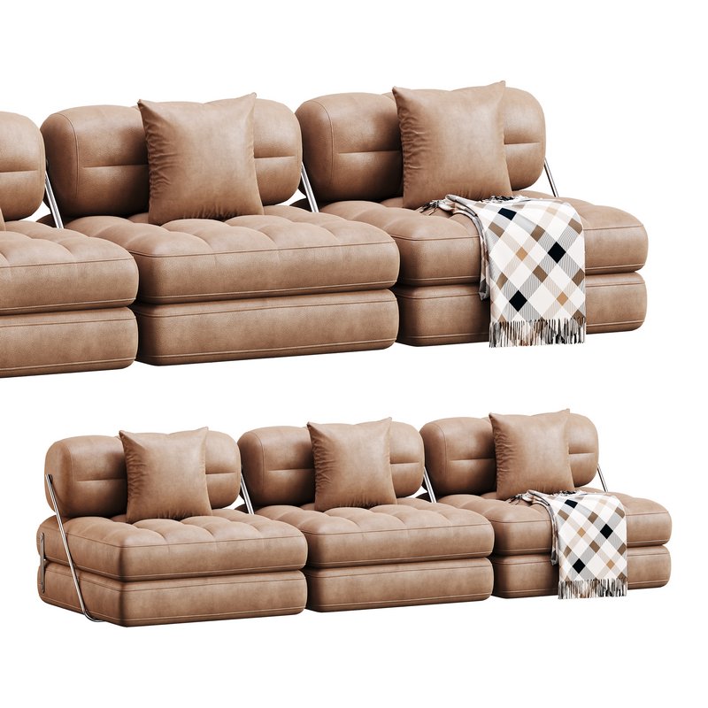 TALIA BOUCLE LOUNGE SOFA - Image 5