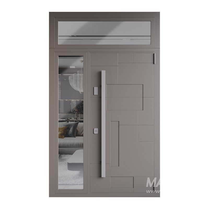 Modern entrance door 01 - Image 5