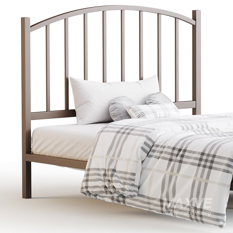 Rest Haven Hartford Metal Queen Platform Bed - Image 4