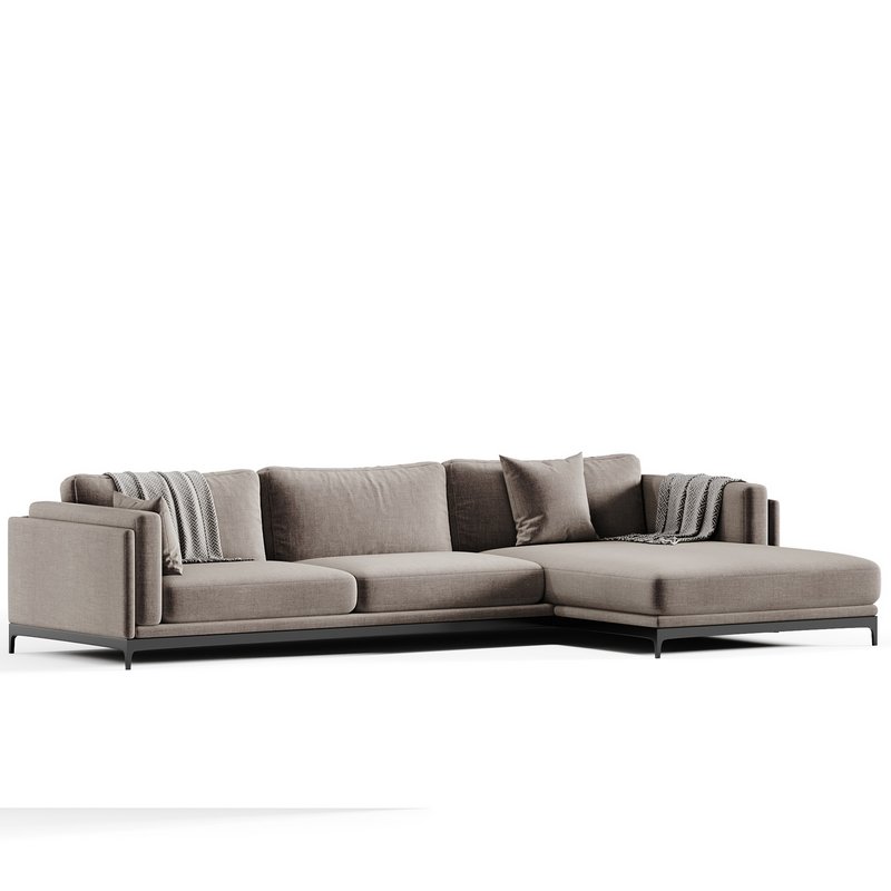 TIME Corner Sofa By Cts Salotti - Image 3