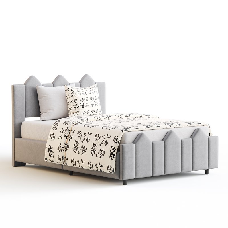 Mjkone Full Size Kids Bed - Image 4